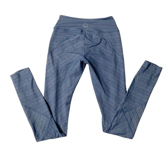 Beyond Yoga Blue Stretchy Athletic Moisture Wicking Flattering Leggings-XS - Picture 5 of 8